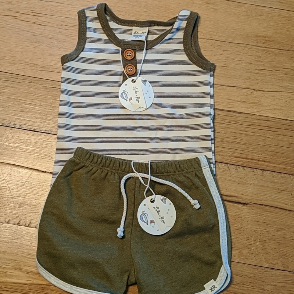 Lulu & Roo tank and shorts BRAND NEW w/tags